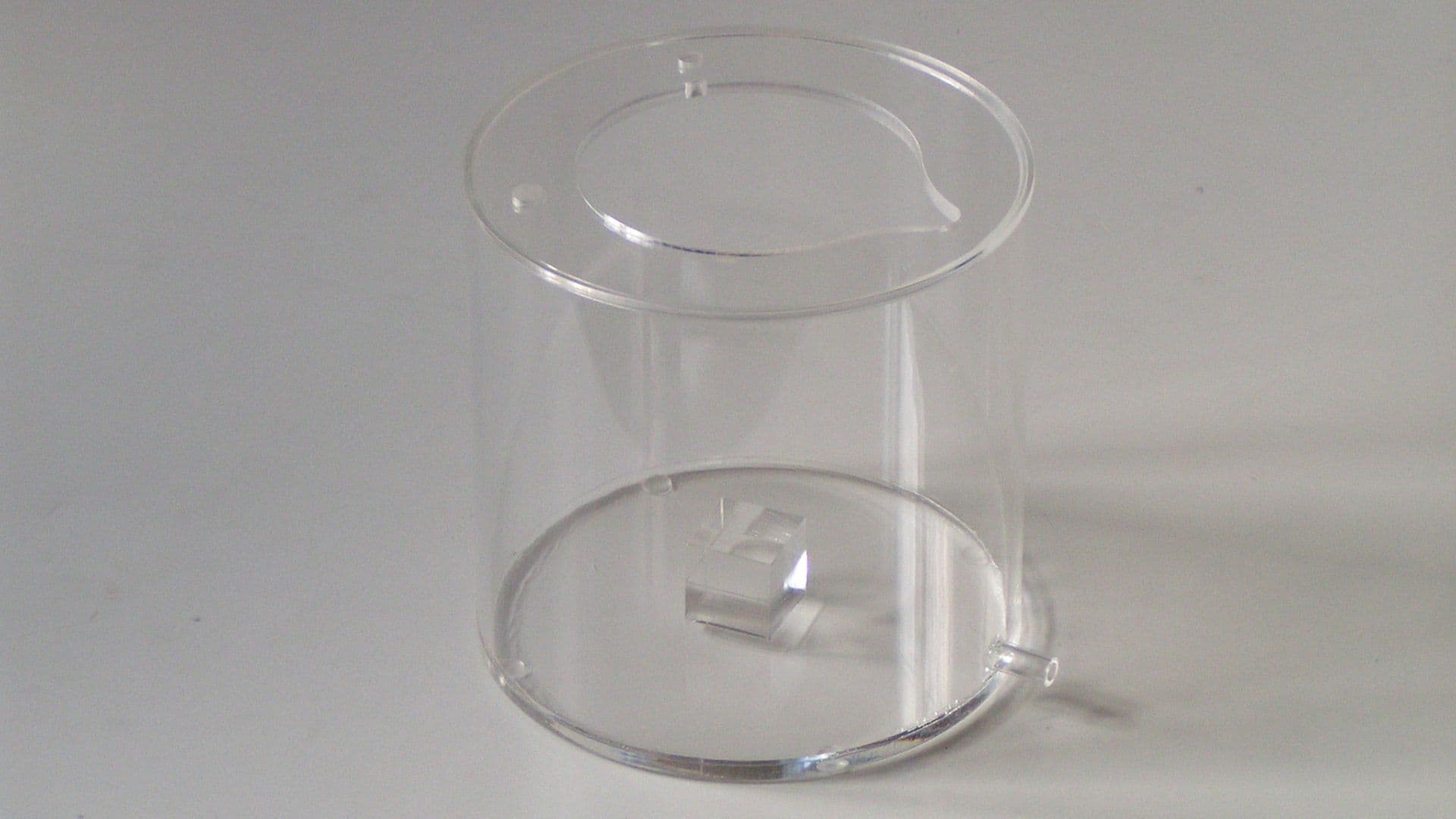 Real-world implementation of acrylic glass tubes in industrial setting